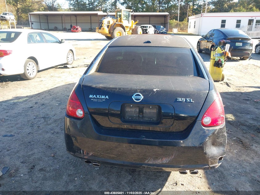 2008 Nissan Maxima 3.5 Sl VIN: 1N4BA41E08C810090 Lot: 43605401