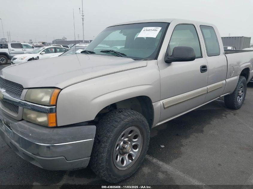 2005 Chevrolet Silverado 1500 Ls VIN: 2GCEC19V151110228 Lot: 43605406