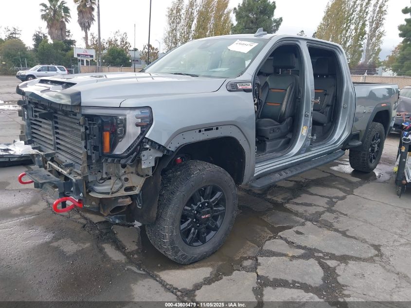 2025 GMC Sierra 2500Hd 4Wd Standard Bed At4 VIN: 1GT4UPEY6SF101069 Lot: 43605479