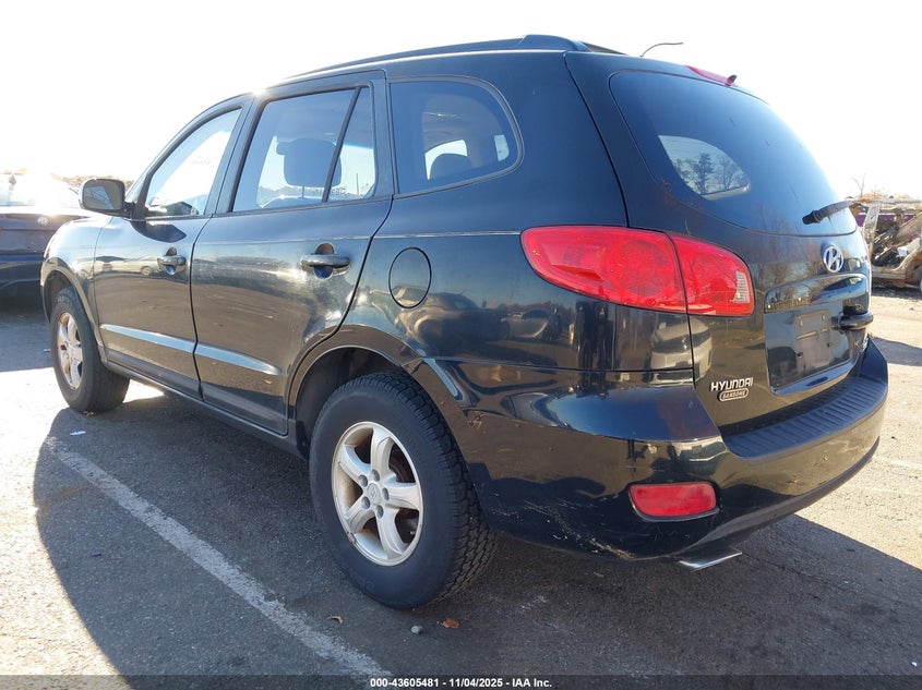 KM8SG13D77U141123 2007 HYUNDAI SANTA FE photo no. 3