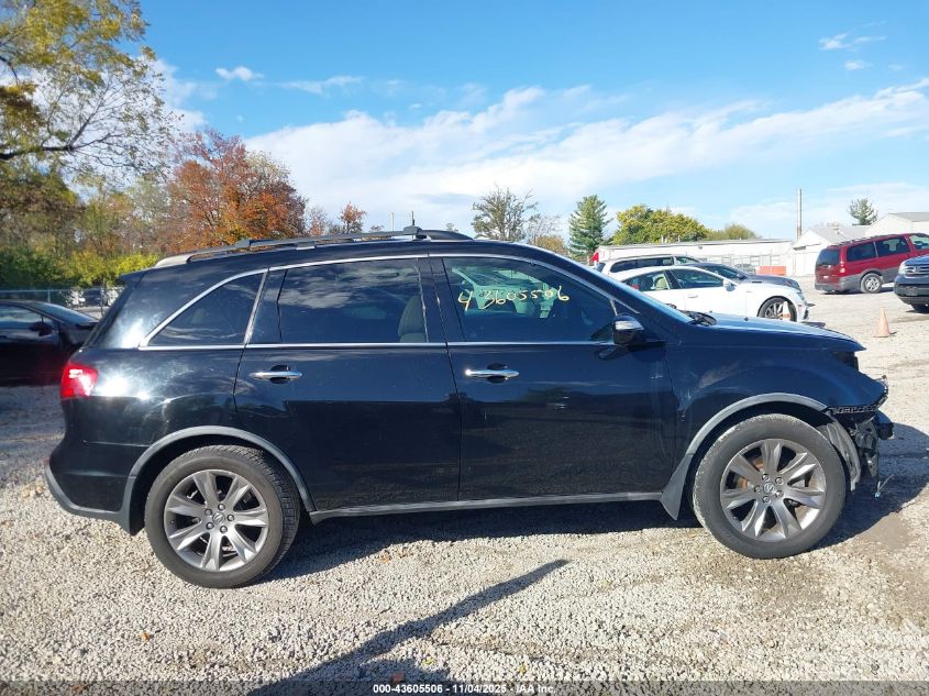 2011 Acura Mdx Advance Package VIN: 2HNYD2H77BH529507 Lot: 43605506