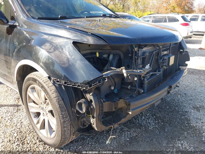 2011 Acura Mdx Advance Package VIN: 2HNYD2H77BH529507 Lot: 43605506