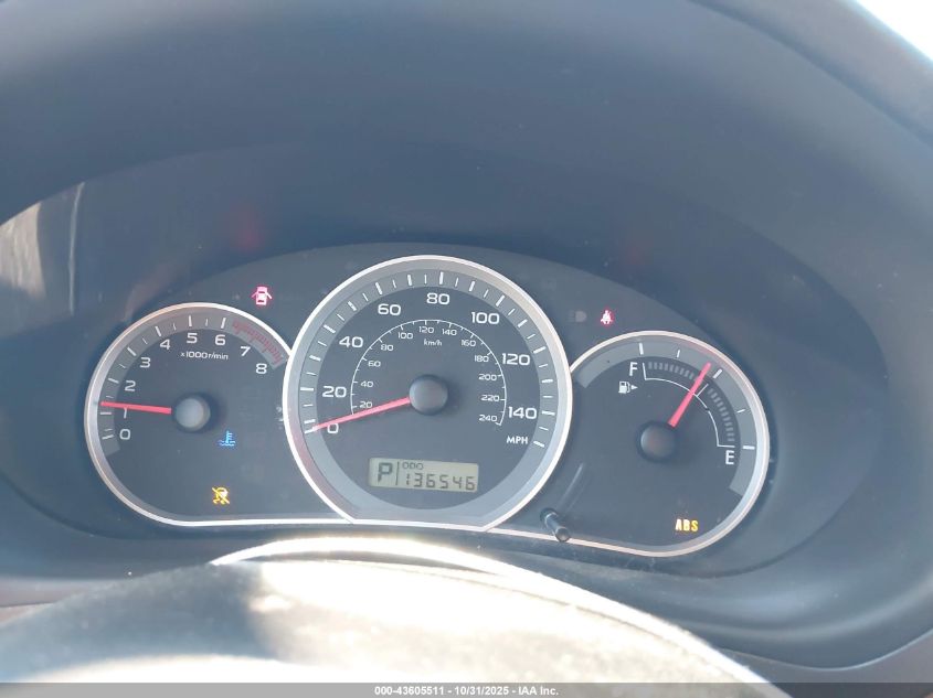 2008 Subaru Impreza 2.5I VIN: JF1GE61658H518680 Lot: 43605511