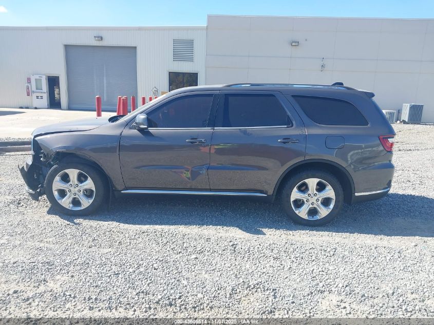 2015 Dodge Durango Limited VIN: 1C4RDHDG3FC740442 Lot: 43605514
