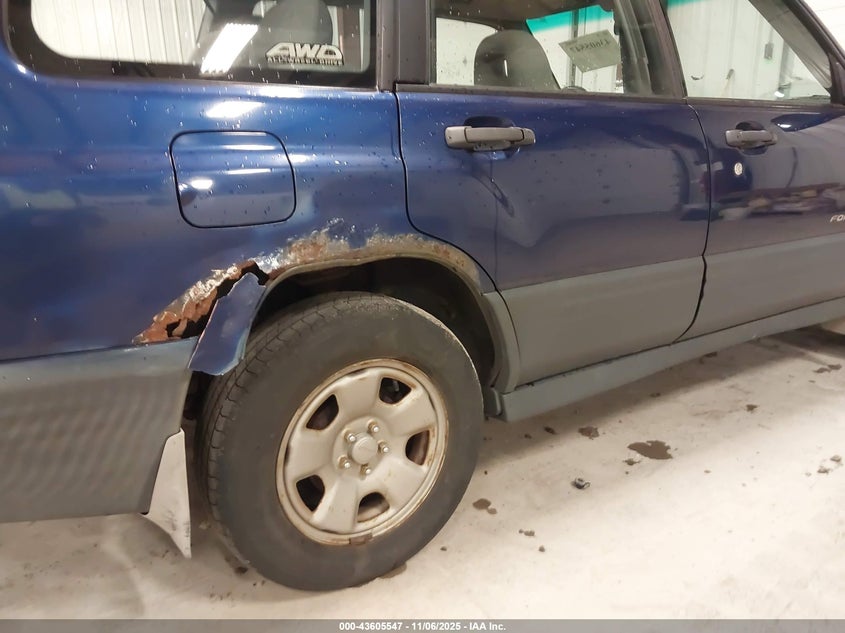 2001 Subaru Forester L VIN: JF1SF63541H757994 Lot: 43605547