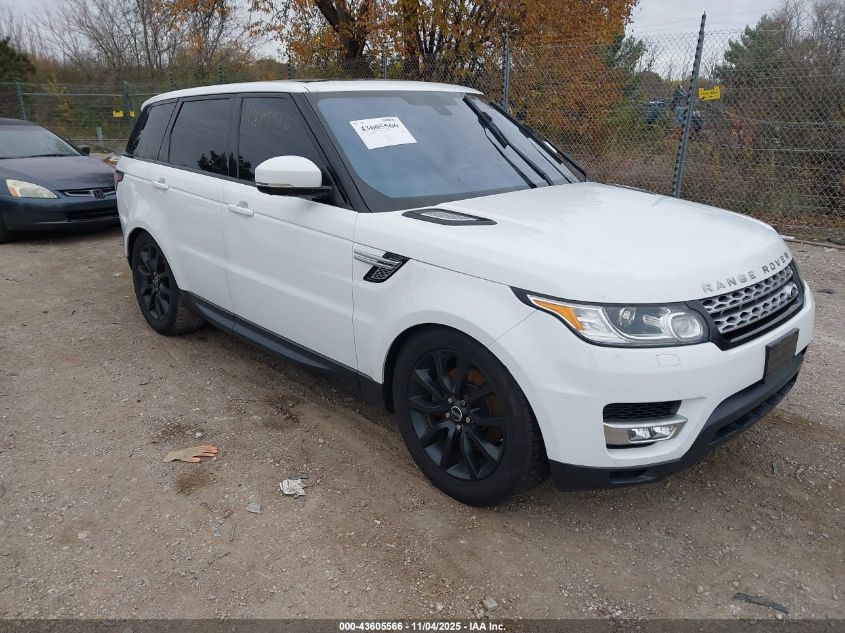 2016 LAND ROVER RANGE ROVER SPORT 3.0L V6 SUPERCHARGED HSE - SALWR2PF7GA659955