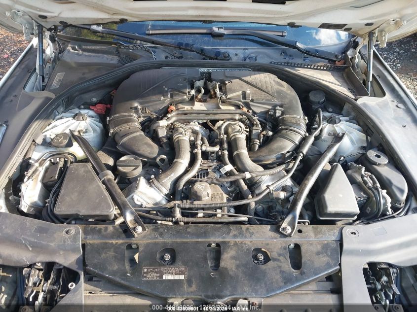 2014 BMW 650I xDrive VIN: WBAYP1C55ED216631 Lot: 43605601