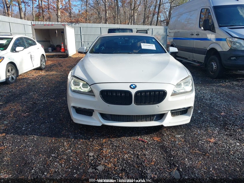 2014 BMW 650I xDrive VIN: WBAYP1C55ED216631 Lot: 43605601