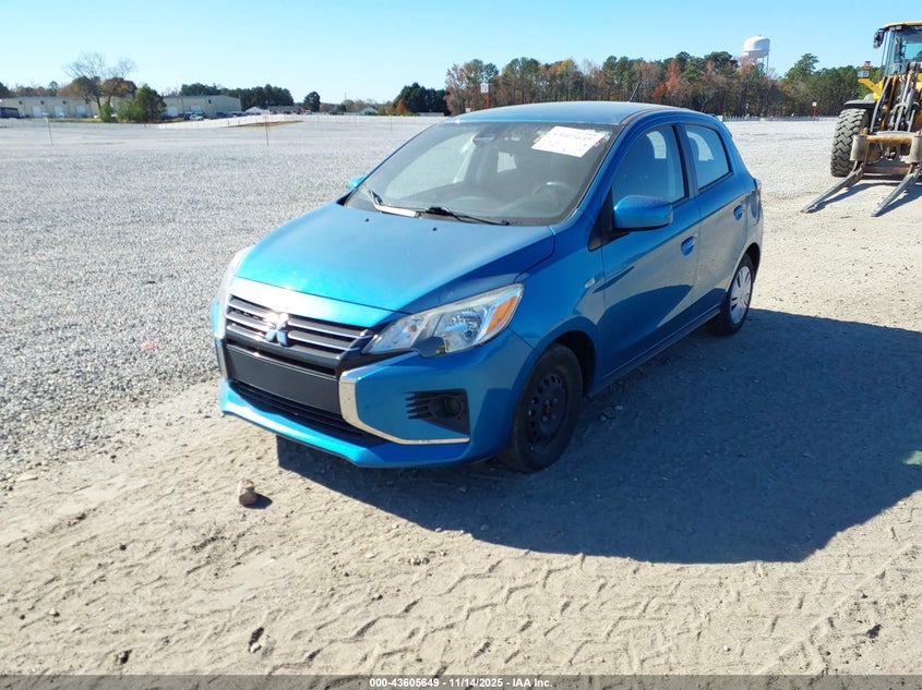 Vin: ml32auhj6mh005224, lot: 44100751, mitsubishi mirage carbonite edition/es/le 20212