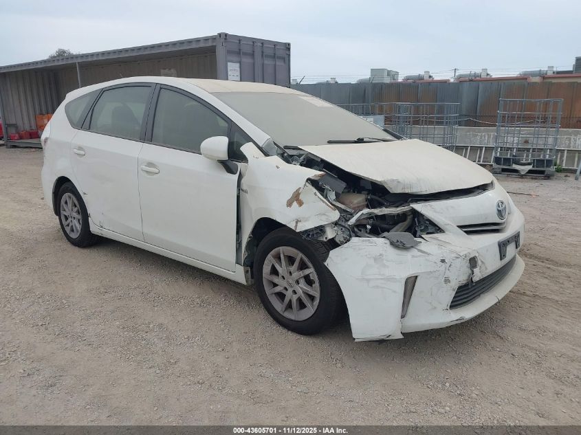 TOYOTA PRIUS V THREE