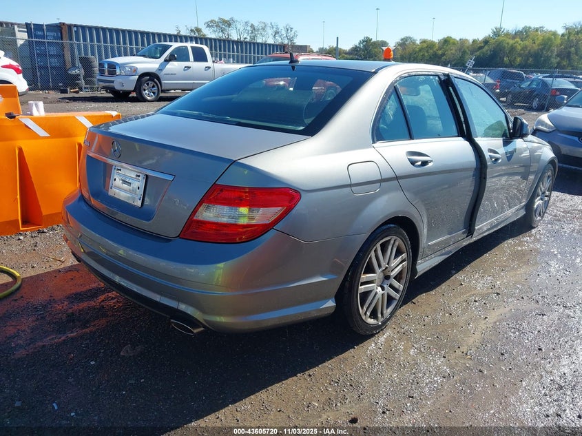WDDGF54X38F108757 2008 MERCEDES-BENZ C-KLASSE photo no. 4