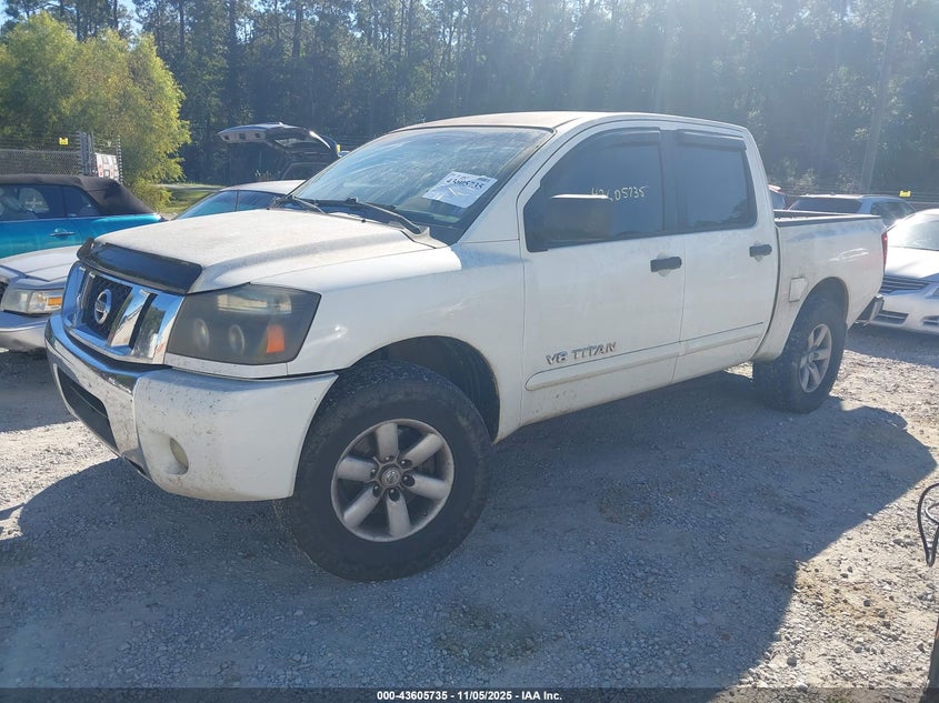 2010 Nissan Titan Se VIN: 1N6BA0ED2AN310749 Lot: 43605735
