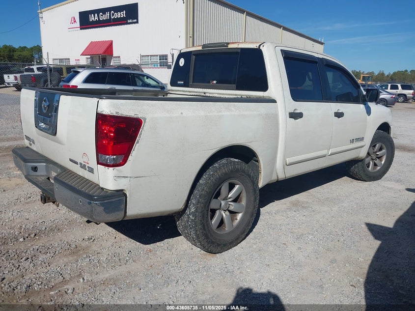 2010 Nissan Titan Se VIN: 1N6BA0ED2AN310749 Lot: 43605735