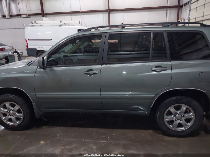 2005 Toyota Highlander V6 VIN: JTEEP21A250100253 Lot: 43605744
