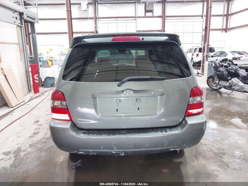 2005 Toyota Highlander V6 VIN: JTEEP21A250100253 Lot: 43605744