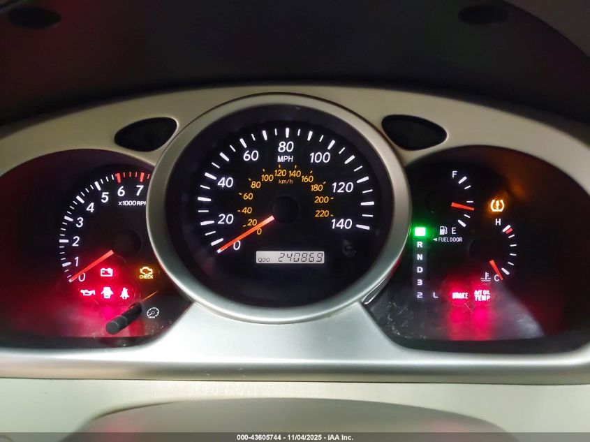 2005 Toyota Highlander V6 VIN: JTEEP21A250100253 Lot: 43605744