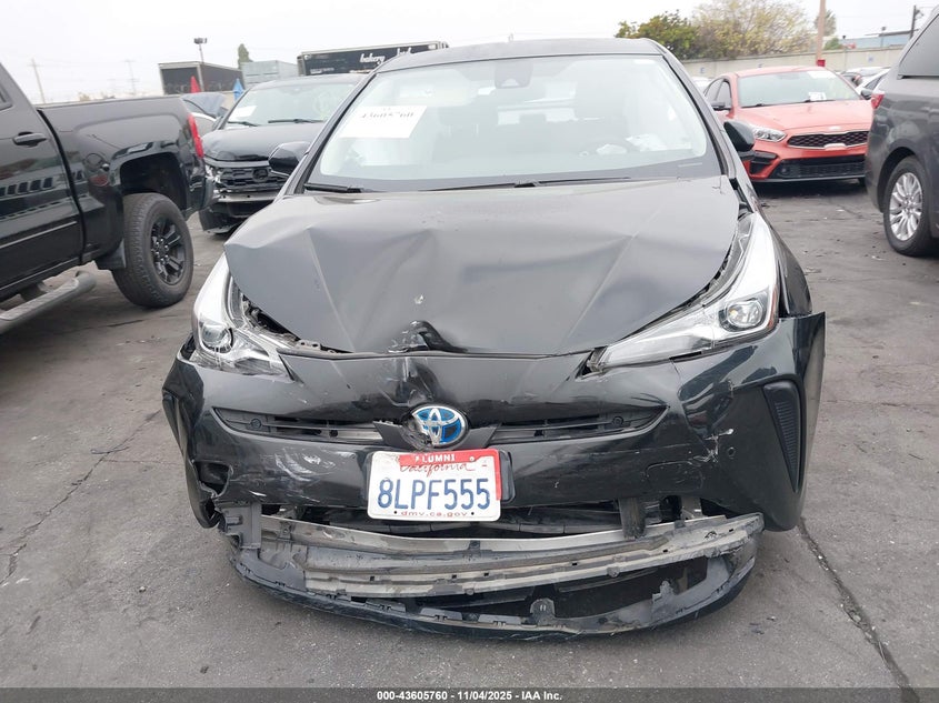 2019 TOYOTA PRIUS LE JTDKARFU4K3082143