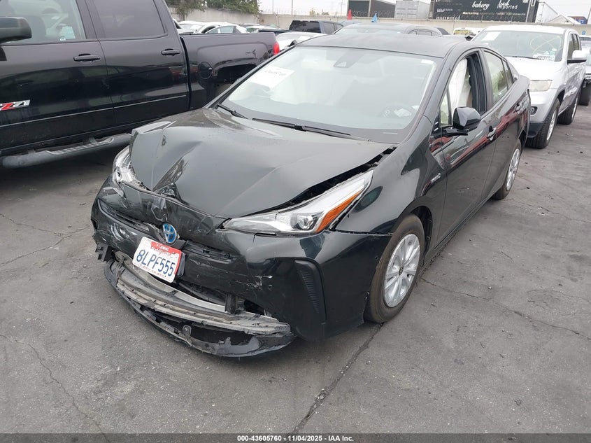 2019 TOYOTA PRIUS LE JTDKARFU4K3082143