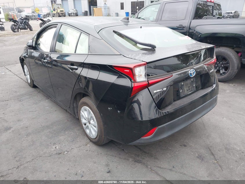2019 TOYOTA PRIUS LE JTDKARFU4K3082143