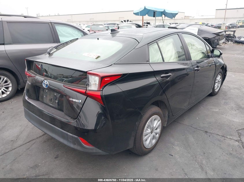 2019 TOYOTA PRIUS LE JTDKARFU4K3082143