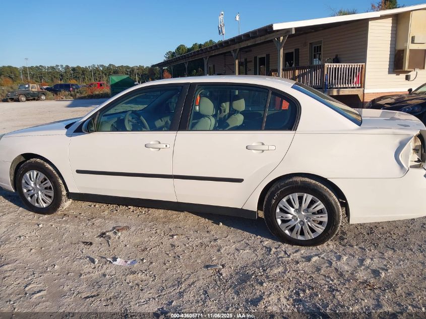 2005 Chevrolet Malibu VIN: 1G1ZS52F15F154181 Lot: 43605771