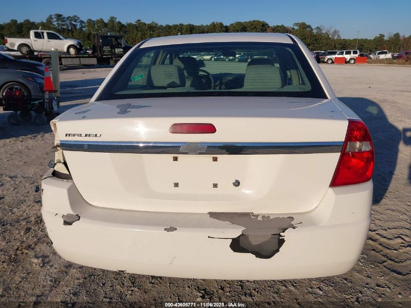 2005 Chevrolet Malibu VIN: 1G1ZS52F15F154181 Lot: 43605771