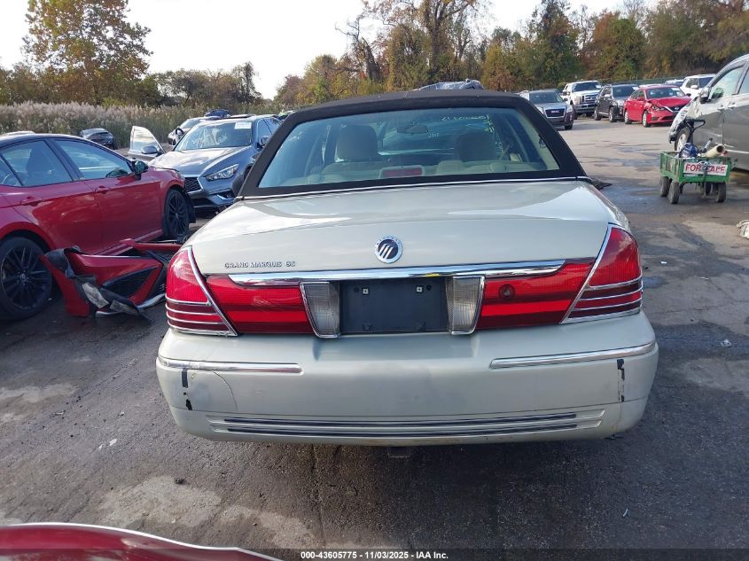 2004 Mercury Grand Marquis Gs VIN: 2MEFM74W24X622627 Lot: 43605775