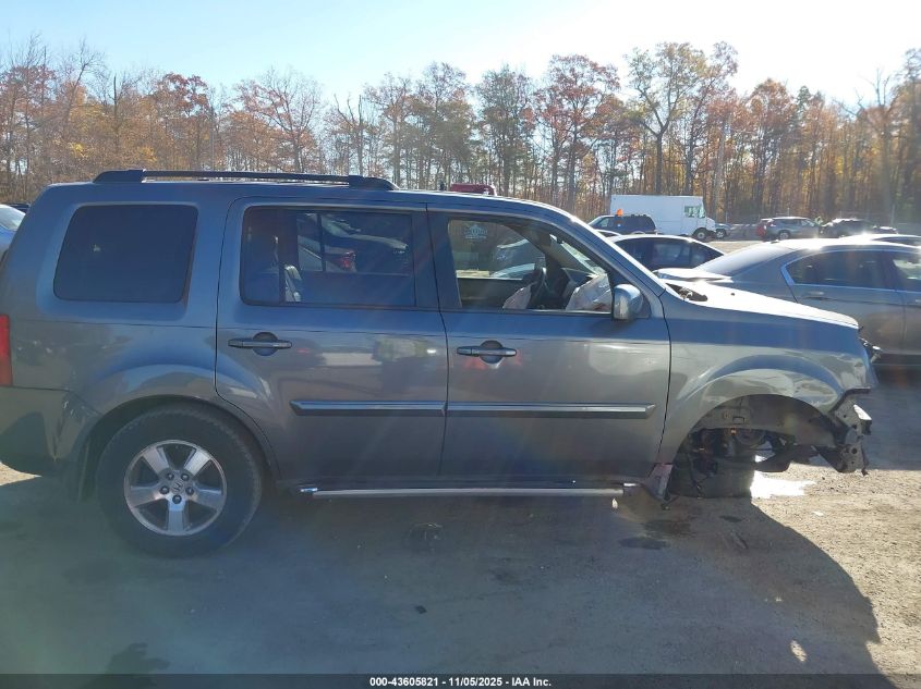 2009 Honda Pilot Ex-L VIN: 5FNYF48569B000981 Lot: 43605821