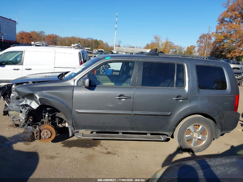 2009 Honda Pilot Ex-L VIN: 5FNYF48569B000981 Lot: 43605821