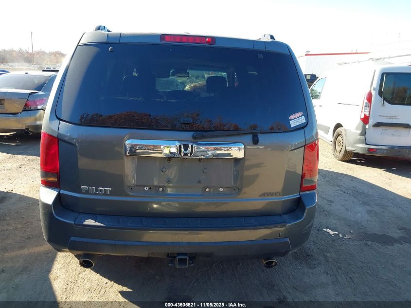 2009 Honda Pilot Ex-L VIN: 5FNYF48569B000981 Lot: 43605821