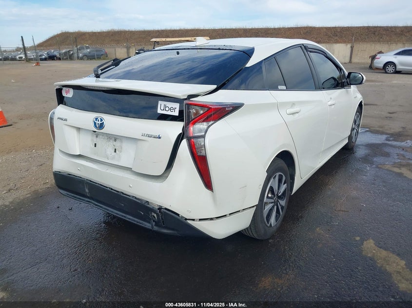 JTDKBRFU4H3041775 2017 TOYOTA PRIUS photo no. 4