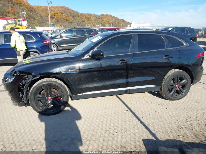 2018 Jaguar F-Pace 30T Premium VIN: SADCJ2GX3JA236229 Lot: 43605844