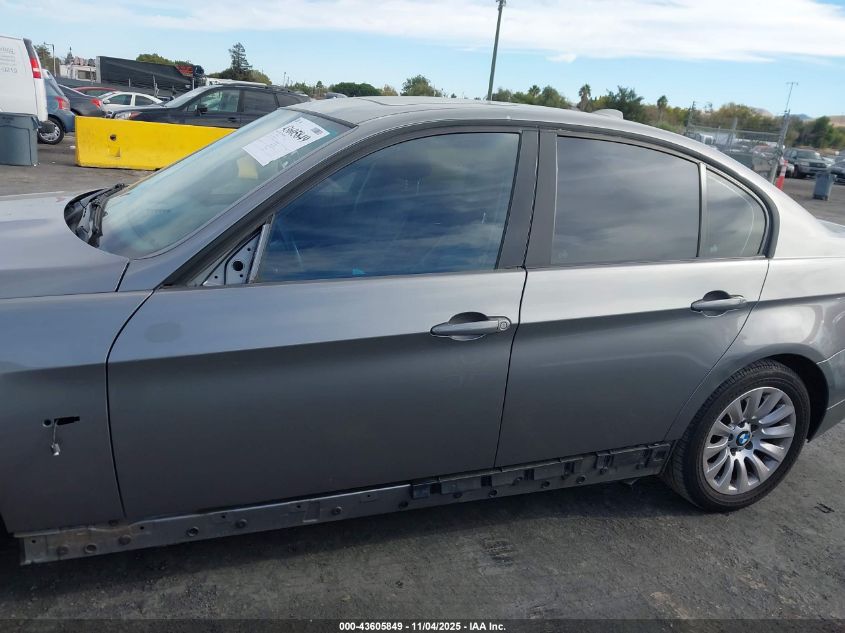 2009 BMW 328I VIN: WBAPH57509NM33868 Lot: 43605849