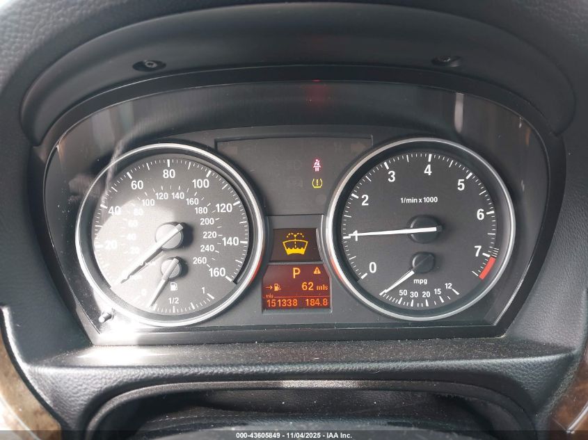 2009 BMW 328I VIN: WBAPH57509NM33868 Lot: 43605849