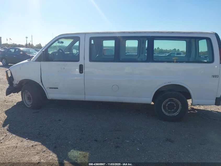 1997 Chevrolet Chevy Van VIN: 1GCHG35R0V1043181 Lot: 43605907