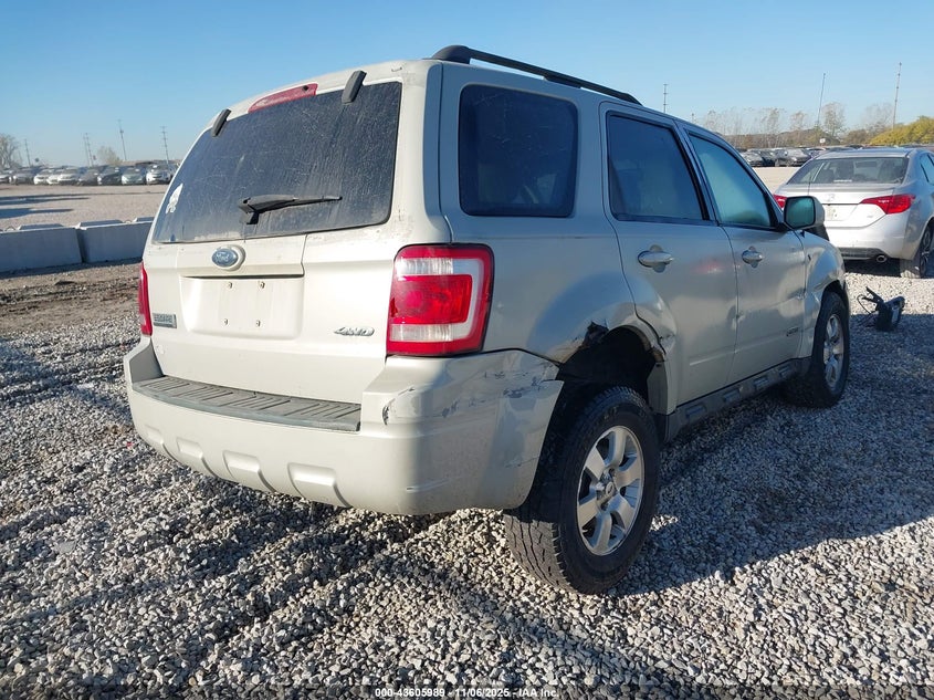1FMCU94168KA16790 2008 FORD ESCAPE photo no. 4