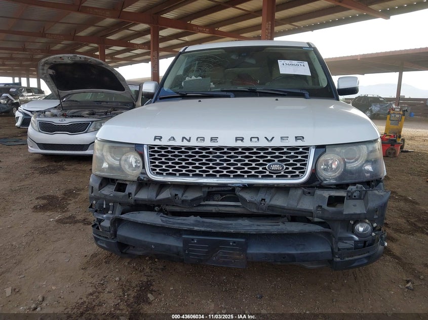 2012 Land Rover Range Rover Sport Hse VIN: SALSK2D40CA758570 Lot: 43606034