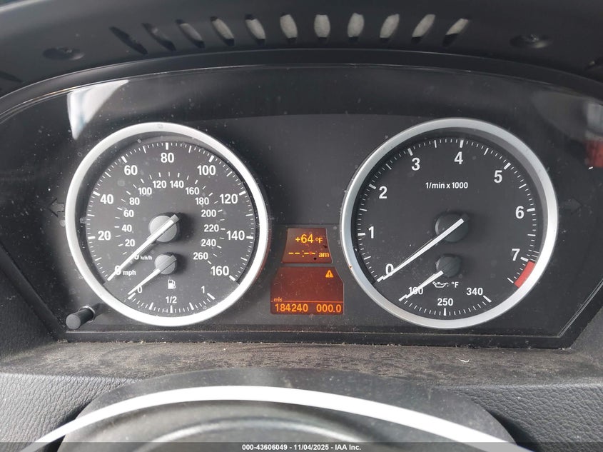 2008 BMW X6 xDrive35I VIN: 5UXFG43538L220598 Lot: 43606049