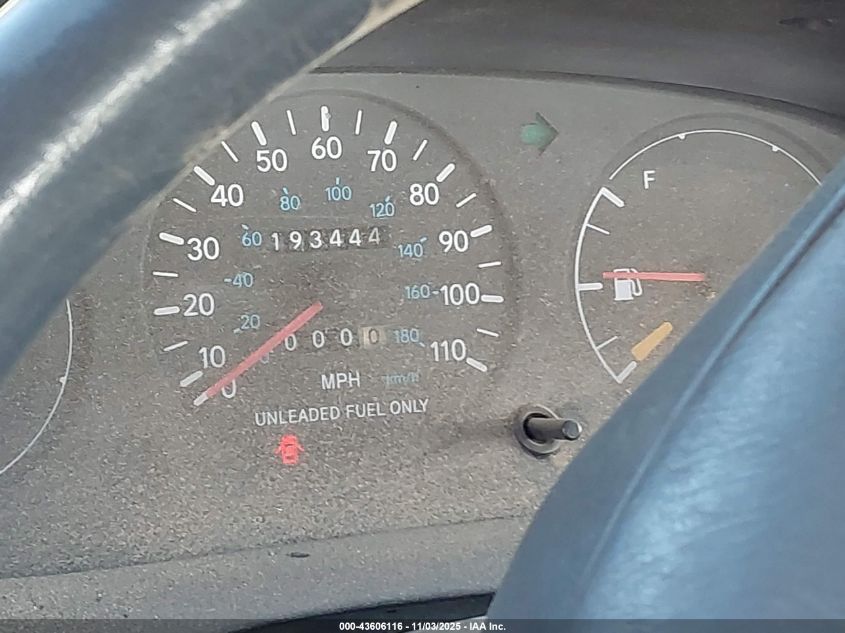 1995 Geo Prizm Lsi VIN: 1Y1SK5269SZ092656 Lot: 43606116