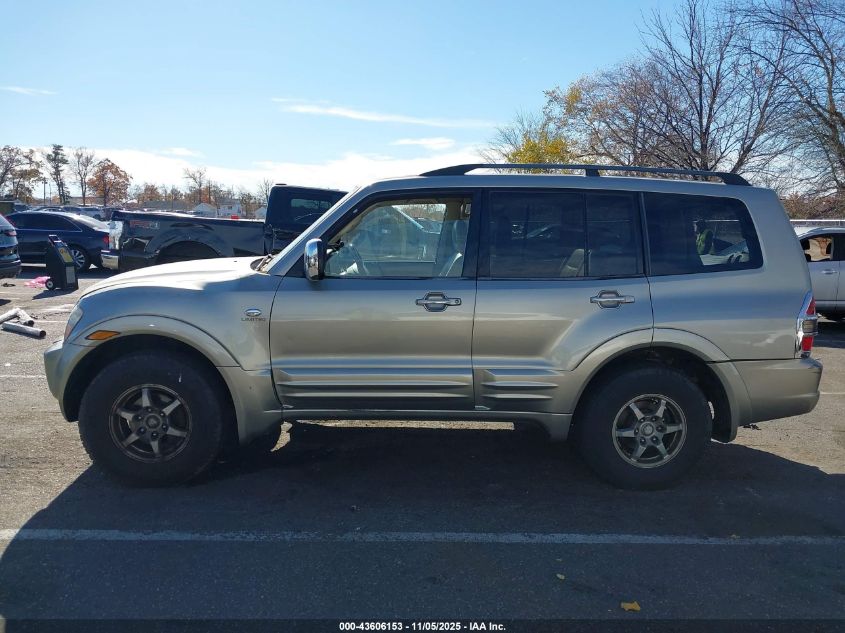 2001 Mitsubishi Montero Limited VIN: JA4MW51R31J029282 Lot: 43606153