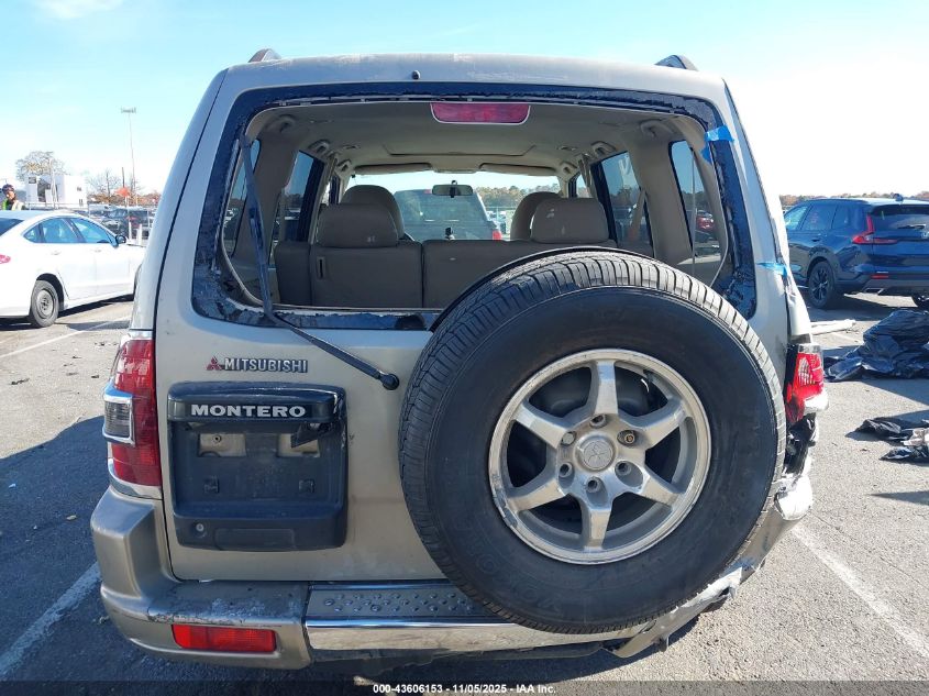 2001 Mitsubishi Montero Limited VIN: JA4MW51R31J029282 Lot: 43606153