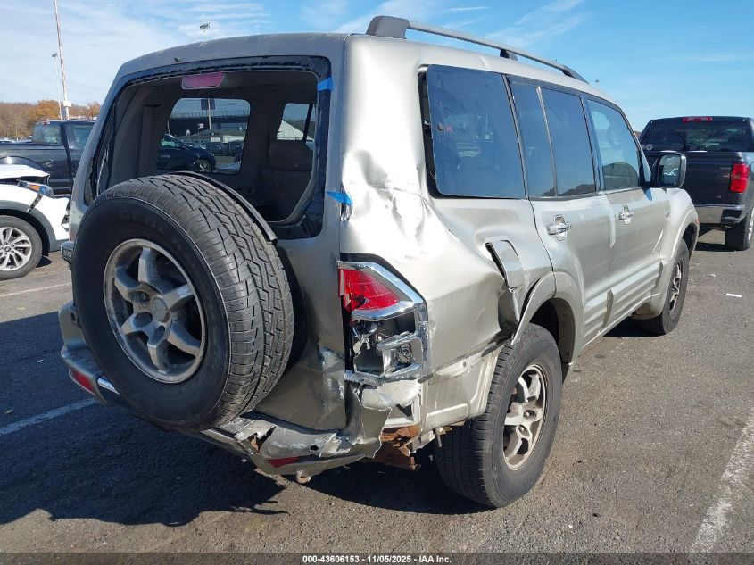 2001 Mitsubishi Montero Limited VIN: JA4MW51R31J029282 Lot: 43606153