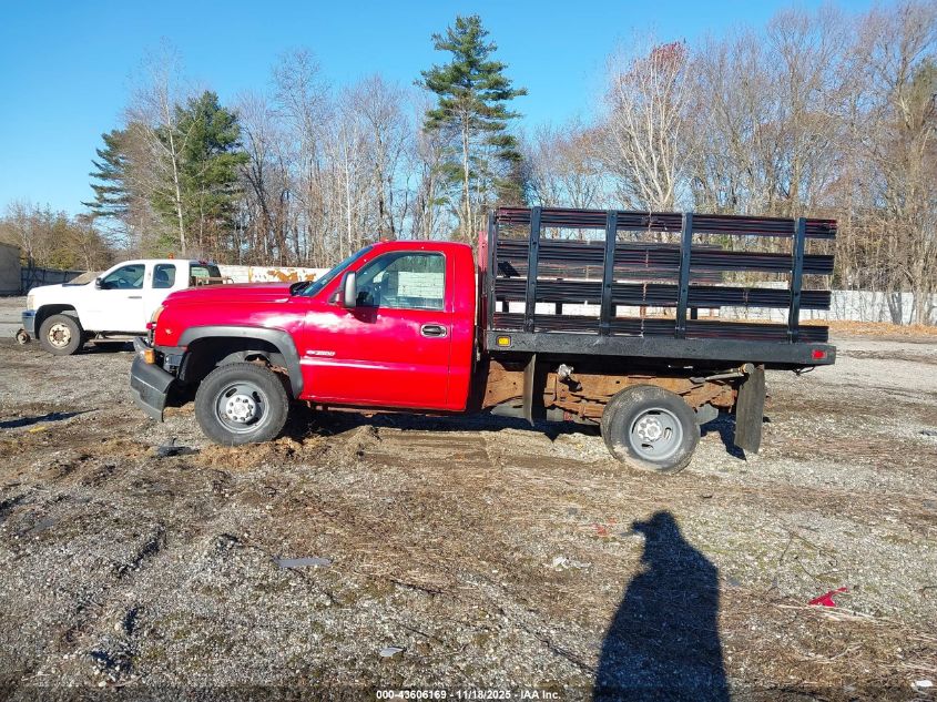 2005 Chevrolet Silverado 3500 Chassis Work Truck VIN: 1GBJK34U35E171143 Lot: 43606169