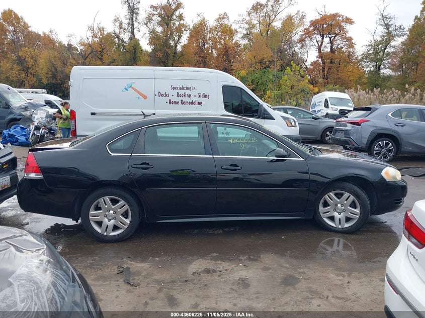 2016 CHEVROLET IMPALA LIMITED LT - 2G1WB5E36G1139643