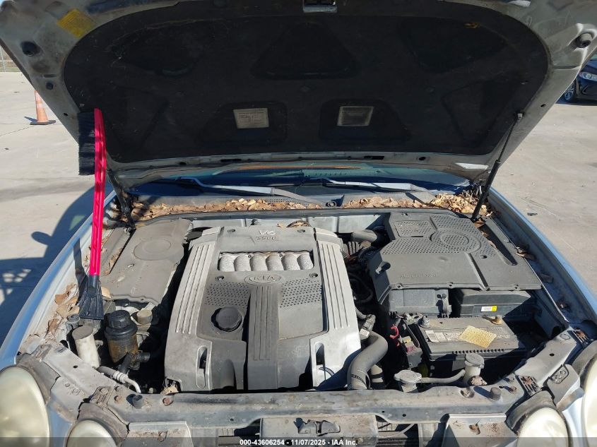 2004 Kia Amanti VIN: KNALD124145016771 Lot: 43606254