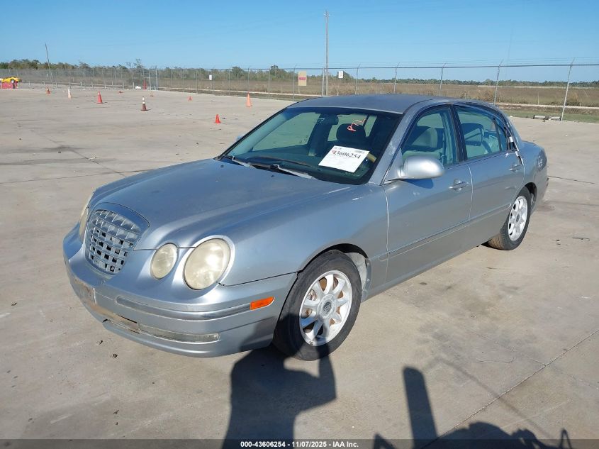 KNALD124145016771 2004 KIA AMANTI photo no. 2