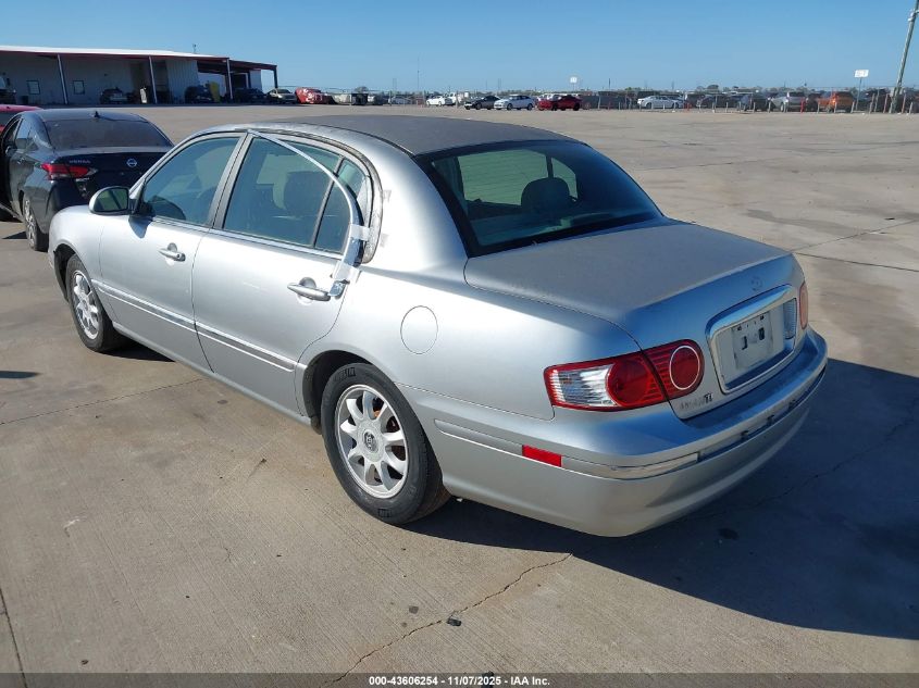 KNALD124145016771 2004 KIA AMANTI photo no. 3