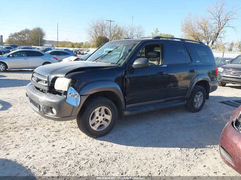 2003 Toyota Sequoia Sr5 V8 VIN: 5TDZT34A43S200500 Lot: 43606322