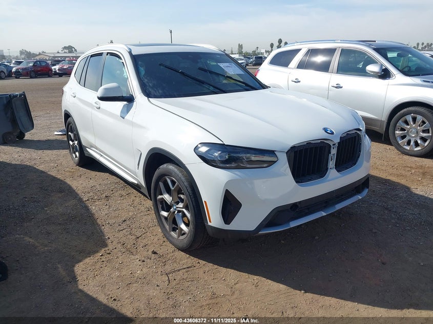 2022 BMW X3 SDRIVE30I - 5UX43DP06N9M06632