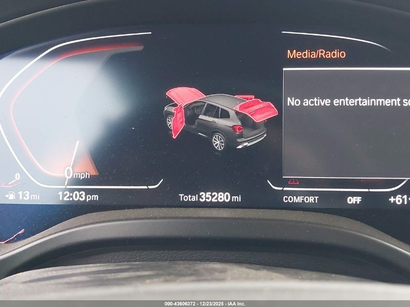 2022 BMW X3 Sdrive30I VIN: 5UX43DP06N9M06632 Lot: 43606372